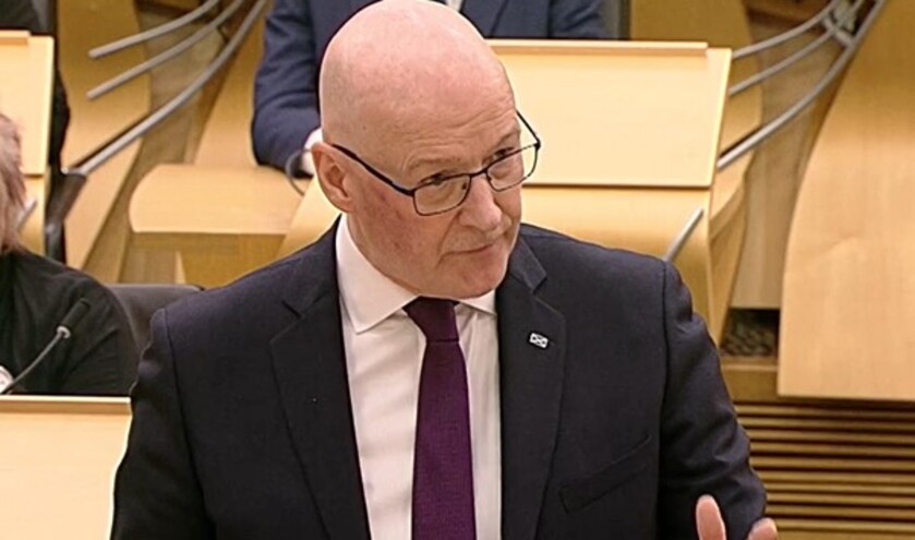 First Minister John Swinney (c) Scottish Parliament 
