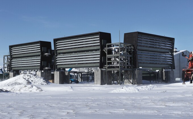 Climeworks' plant in Iceland, the largest operational DAC facility in the world | Credit: Climeworks