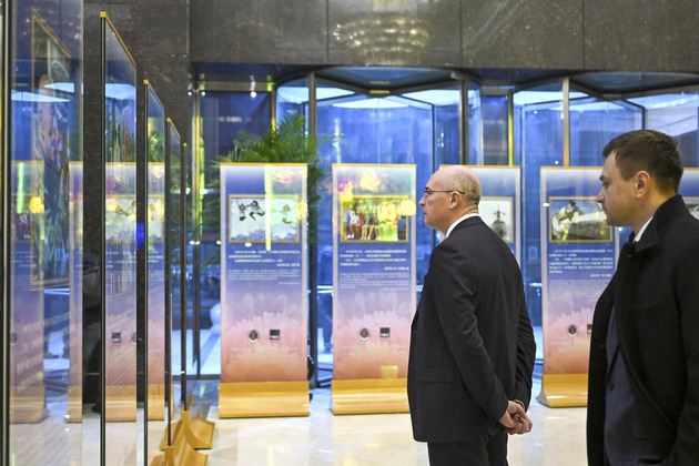 (Int'l Exchange)CHINA-BEIJING-CHINA-RUSSIA COOPERATION-NEWS PHOTO EXHIBITION (CN)