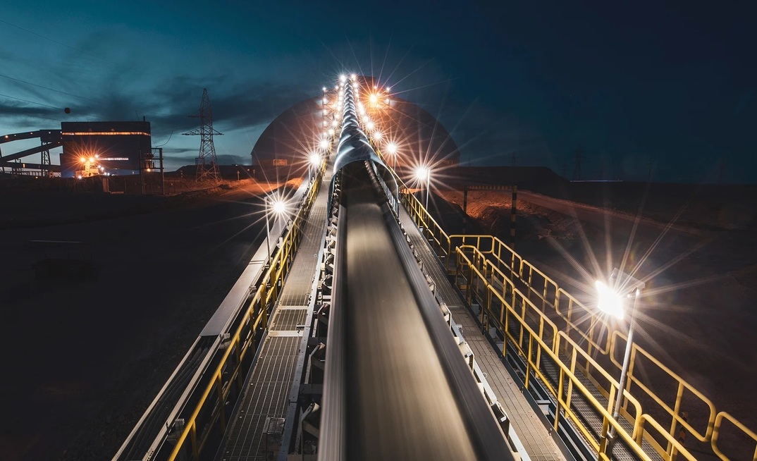 A concentrator at Oyu Tolgoi in Mongolia