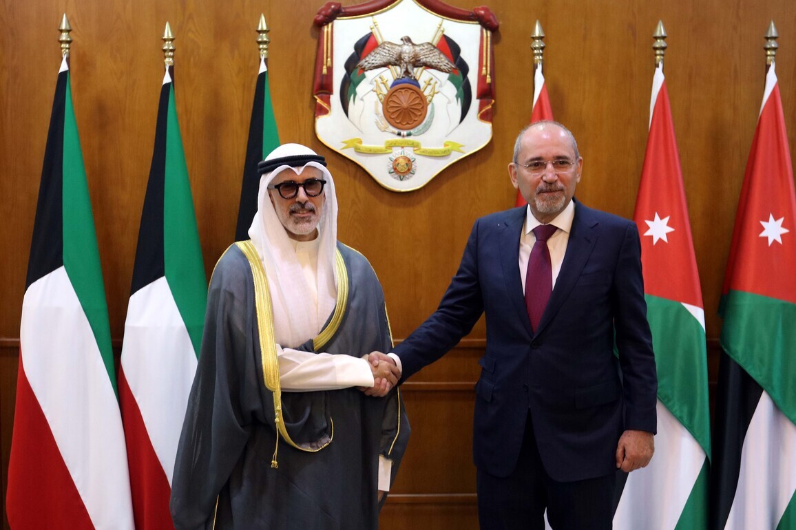 JORDAN-AMMAN-DEPUTY PM-KUWAIT FM-MEETING