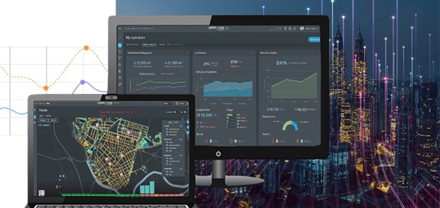 The Xylem Vue integrated software and analytics platform enables users to pinpoint high water loss areas by creating smaller, more manageable zones within their networks