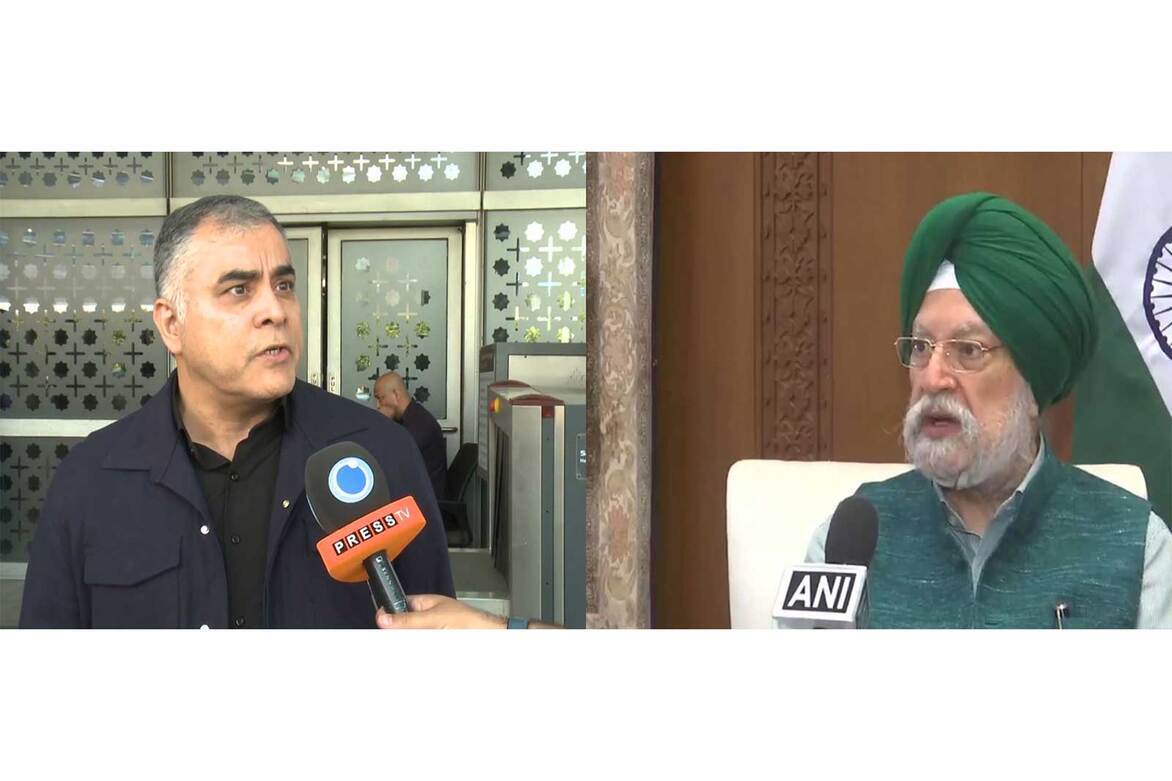 Iran Petroleum Minister Paknejad meets with Union Minister Hardeep Singh Puri, discusses enhancing hydrocarbon cooperation