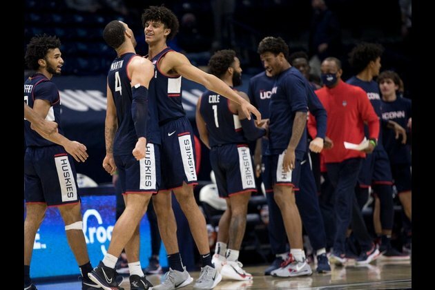 No. 25 UConn eyes 5-0 start against Delaware State