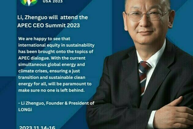 LONGi Founder Li Zhenguo Announced as Panel Speaker for APEC CEO Summit in San Francisco