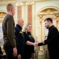 Zelenskyy presents housing certificates to Ukrainian Security, Defence Forces personnel conferred with title 'Hero of Ukraine'