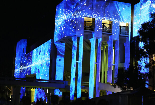 AUSTRALIA-CANBERRA-ENLIGHTEN FESTIVAL