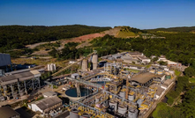 Complexo de ouro da Mineração Serra Grande Goiás AngloGold Ashanti