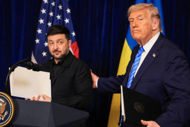 Trump blames Zelensky for stalling peace talks