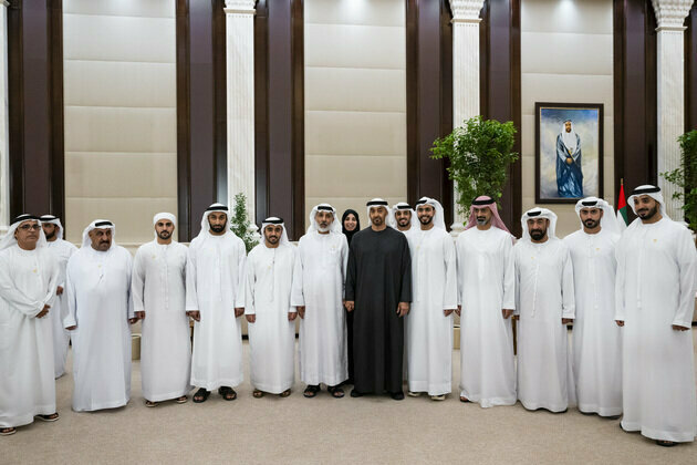 UAE President receives Emirati military personnel who won in Saudi-organised Quran competition