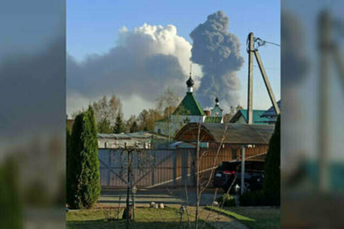 Massive explosions reported in Russia's Vladimir Region
