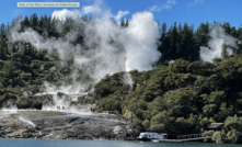 the Silica Terraces at Orakei Korako.