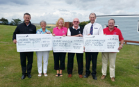 Palladium's golf day raises over £2,000 for chosen charities