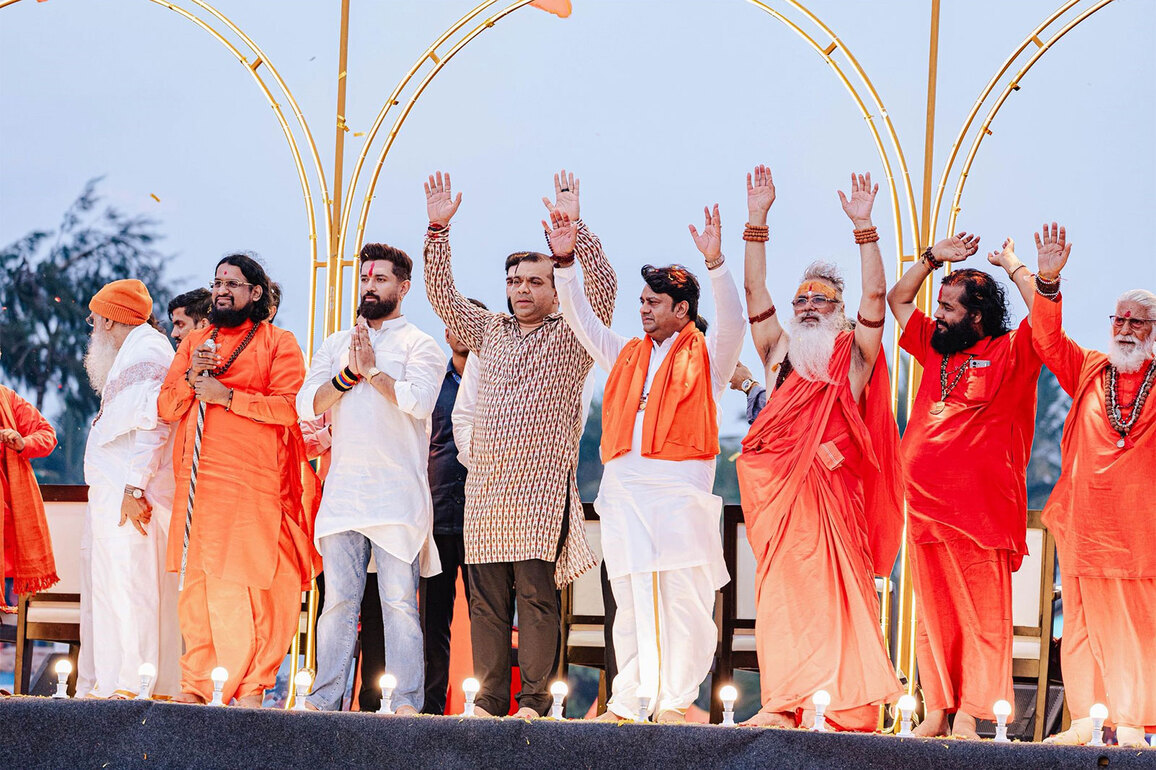 Historic Grand Samudra Maha Aarti Concludes at Goan Beaches