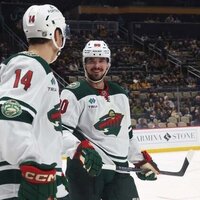 Wild making best of long road trip so far, take on Sharks