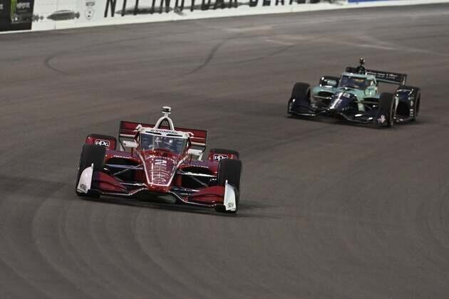 Josef Newgarden continues dominance with 6th career win at Illinois oval