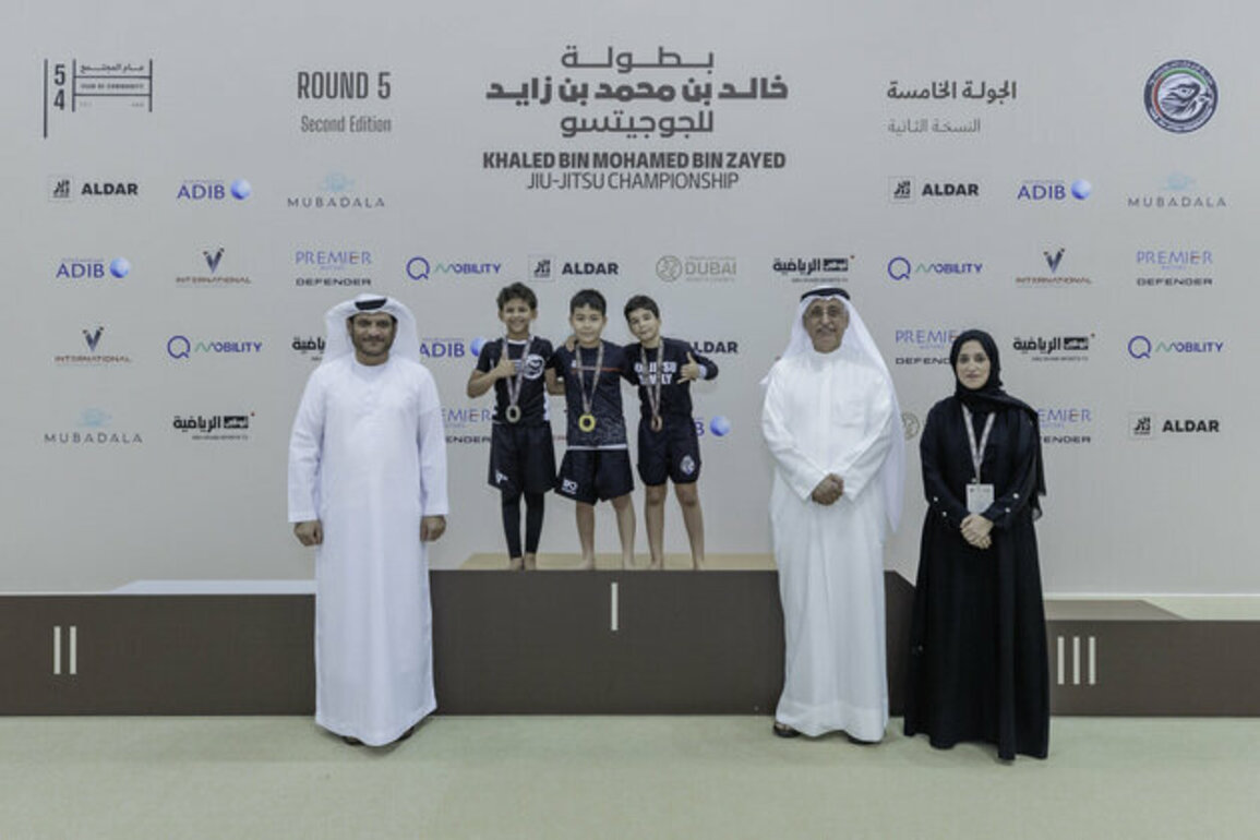 Sharjah Self-Defence takes lead in fifth round opener of Khaled bin Mohamed bin Zayed Jiu-Jitsu Championship