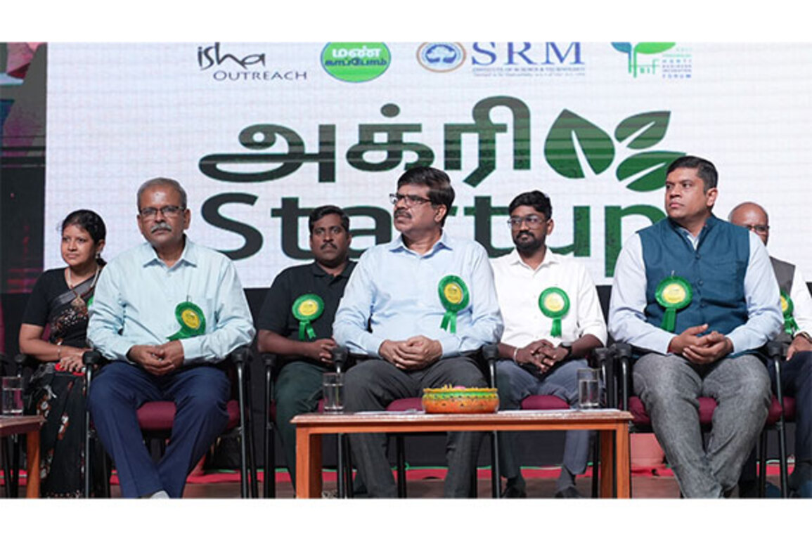 "India is the agriculture powerhouse", Mr. Narendra Kumar, Cholamandalam Investment, at Agri Startup Festival 2.0 - SRMIST