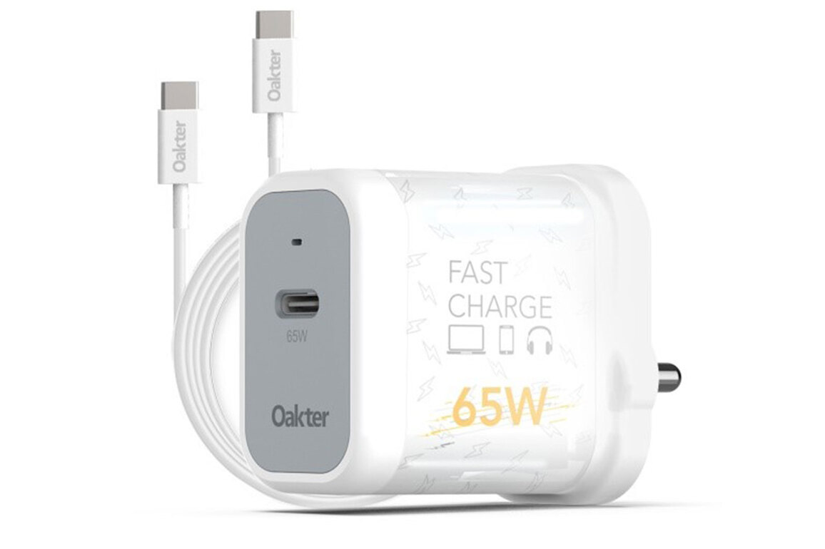 Oakter 65W Gan Charger Review: A compact power-house for all devices?