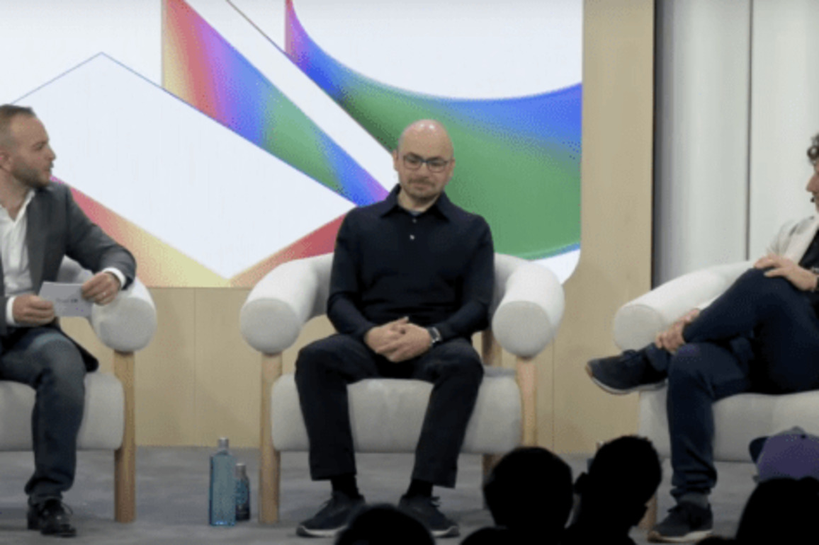 Sergey Brin Makes Surprise Appearance At Google's Developer Conference