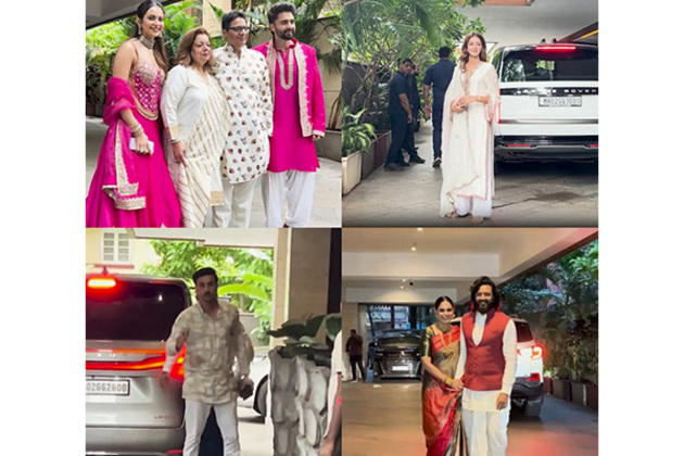 Ranbir Kapoor, Ananya Panday to Irfan Pathan: Celebs join Ganesh Chaturthi celebrations at Bhagnani residence