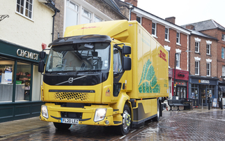 A Volvo Truck operated by DHL | Credit: Volvo Trucks