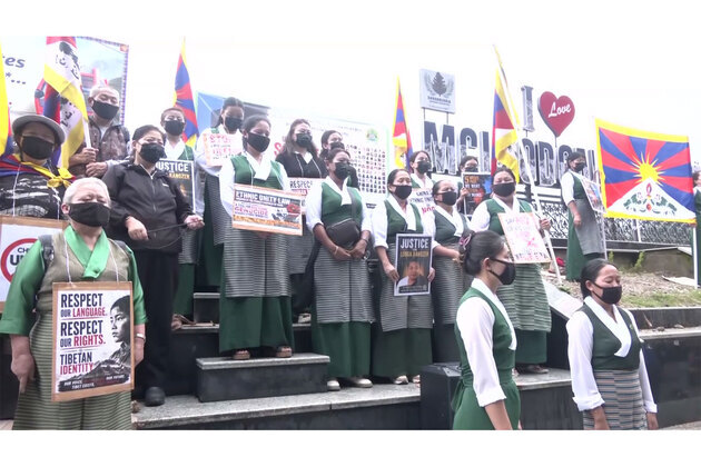Tibetan Women's Association holds silent protest condeming China's Ethnic Unity Law