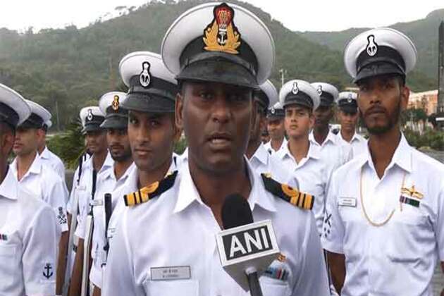 "Excited for an excellent march past": Indian Naval Contingent rehearses amid heavy rains for Mauritius National Day