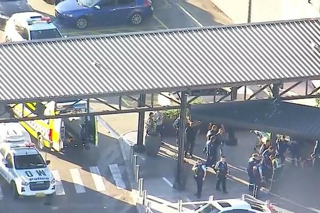 &#39;Brave&#39; police hailed after shooting machete-armed man