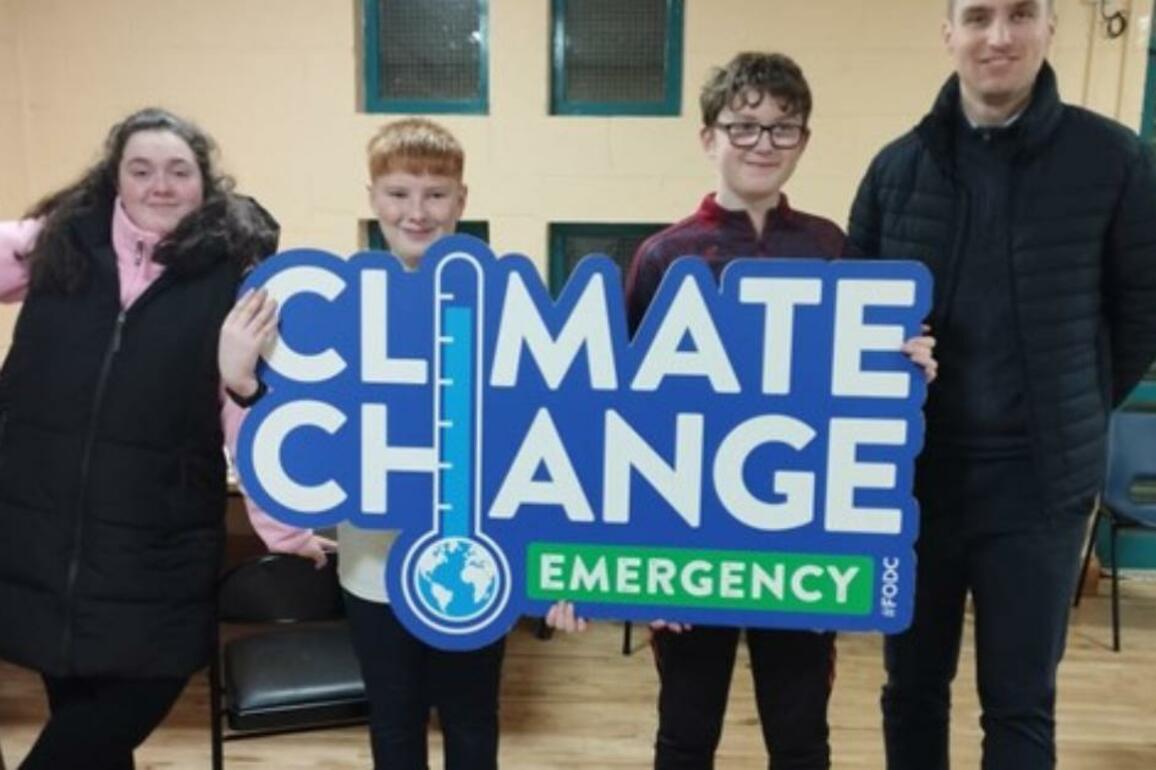 Trillick and Fintona young people take part in Earth Action