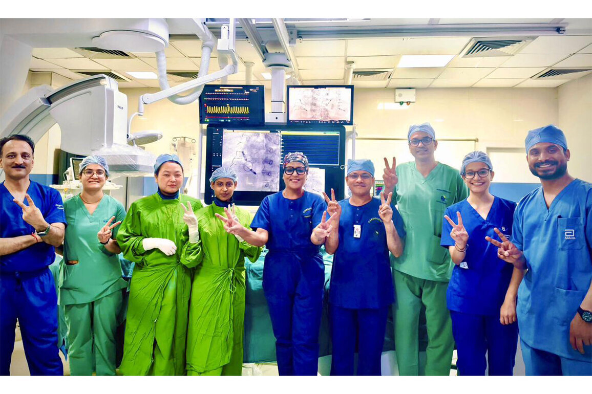 Indraprastha Apollo Hospitals Performs India's First Leadless Pacemaker Implantation Through a Metallic Prosthetic Tricuspid Valve