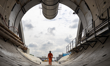  The view from within the first mile of the HS2 Chiltern tunnels looking south towards London 