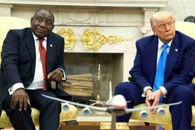 Trumps wonders 'what the hell' Zelensky was doing in South Africa