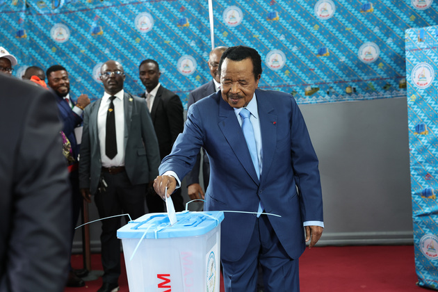 CAMEROON-YAOUNDE-PRESIDENTIAL ELECTION-RESULT ANNOUNCEMENT