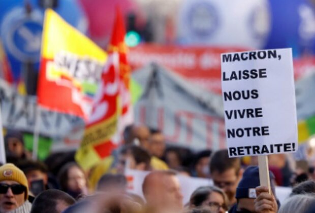 Protests intensify across France over Macron's decision on pension reform