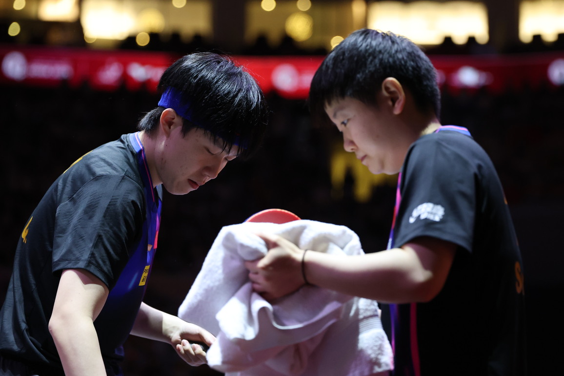 (SP)QATAR-DOHA-TABLE TENNIS-ITTF WORLD CHAMPIONSHIPS FINALS-MIXED DOUBLES-FINAL
