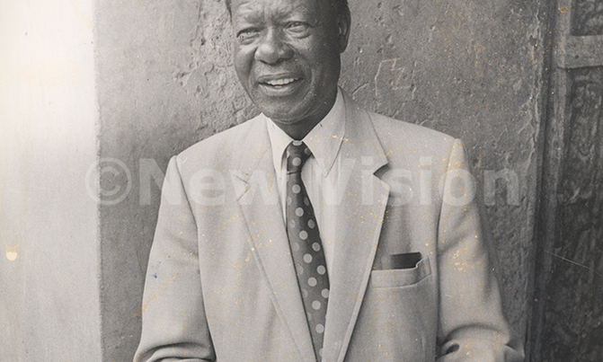 Legend: Brig Opolot the first Army commander Legend: Brig Opolot the first Army commander