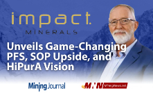 Impact Minerals Unveils Game-Changing PFS, SOP Upside, and HiPurA Vision