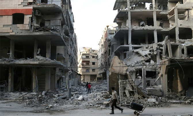 Regime forces advance in Syria's battered Ghouta Regime forces advance in Syria's battered Ghouta