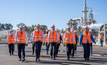 L-R: WA premier Mark McGowan, Australian PM Anthony Albanese, BHP CEO Mike Henry, Japanese PM Fumio Kishida and Australian resources minister Madeleine King