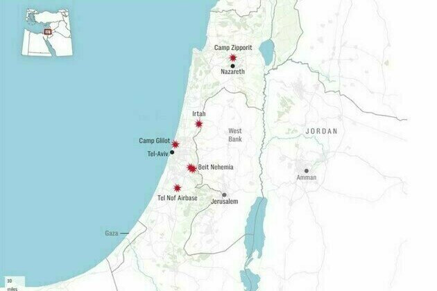 Iran Struck Five Israeli Military Bases in 12-Day War: Report