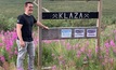 Rockhaven Resources CEO Matt Turner at Klaza, in Canada's Yukon