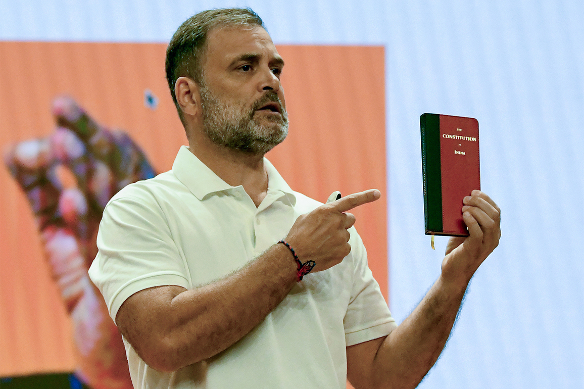 Rahul Gandhi alleges vote fraud, EC rejects claims; BJP calls it political drama