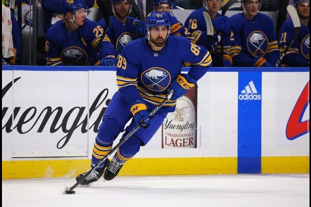 Tage Thompson's 3 goals, 3 assists carry Sabres past Wings