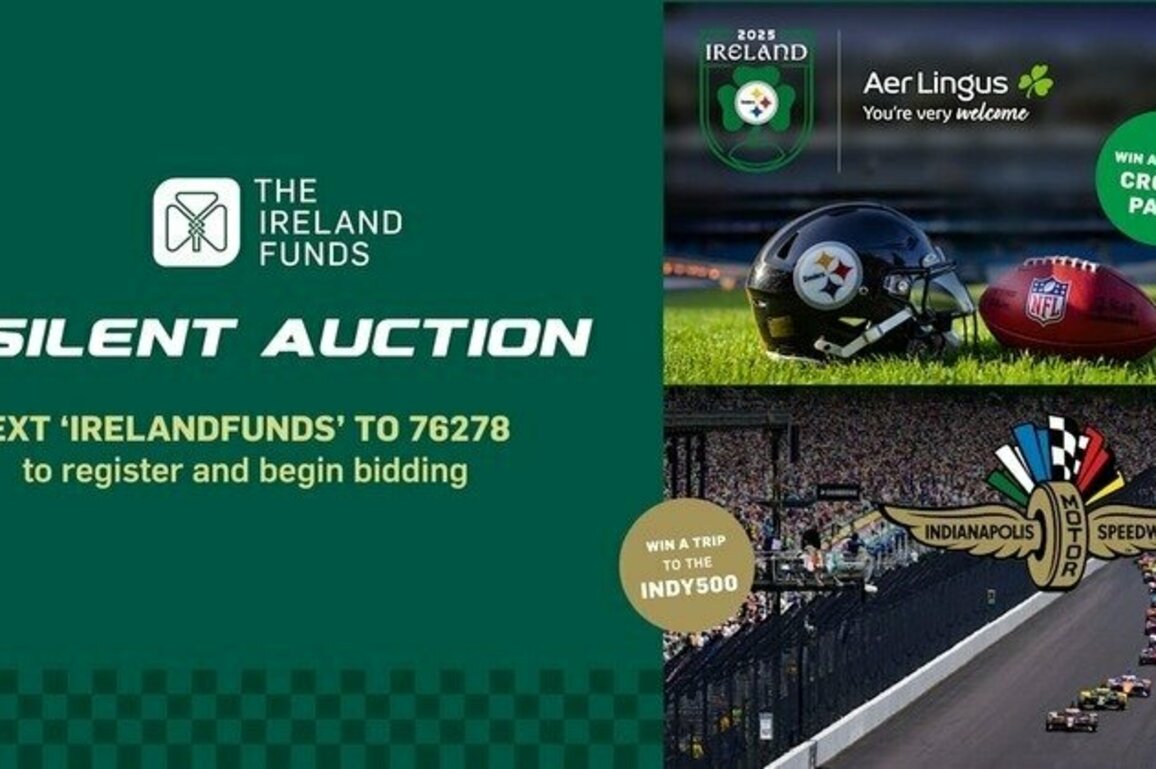 The Ireland Funds Pittsburgh includes unique online auction