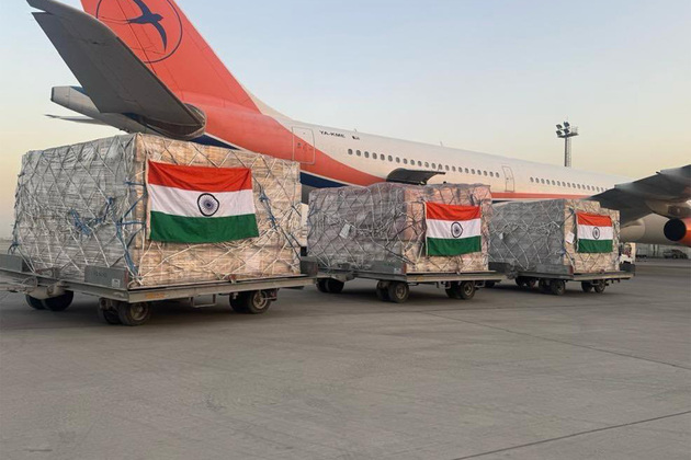 India delivers 73 tonnes of life-saving medicines, vaccines and essential supplements to Kabul