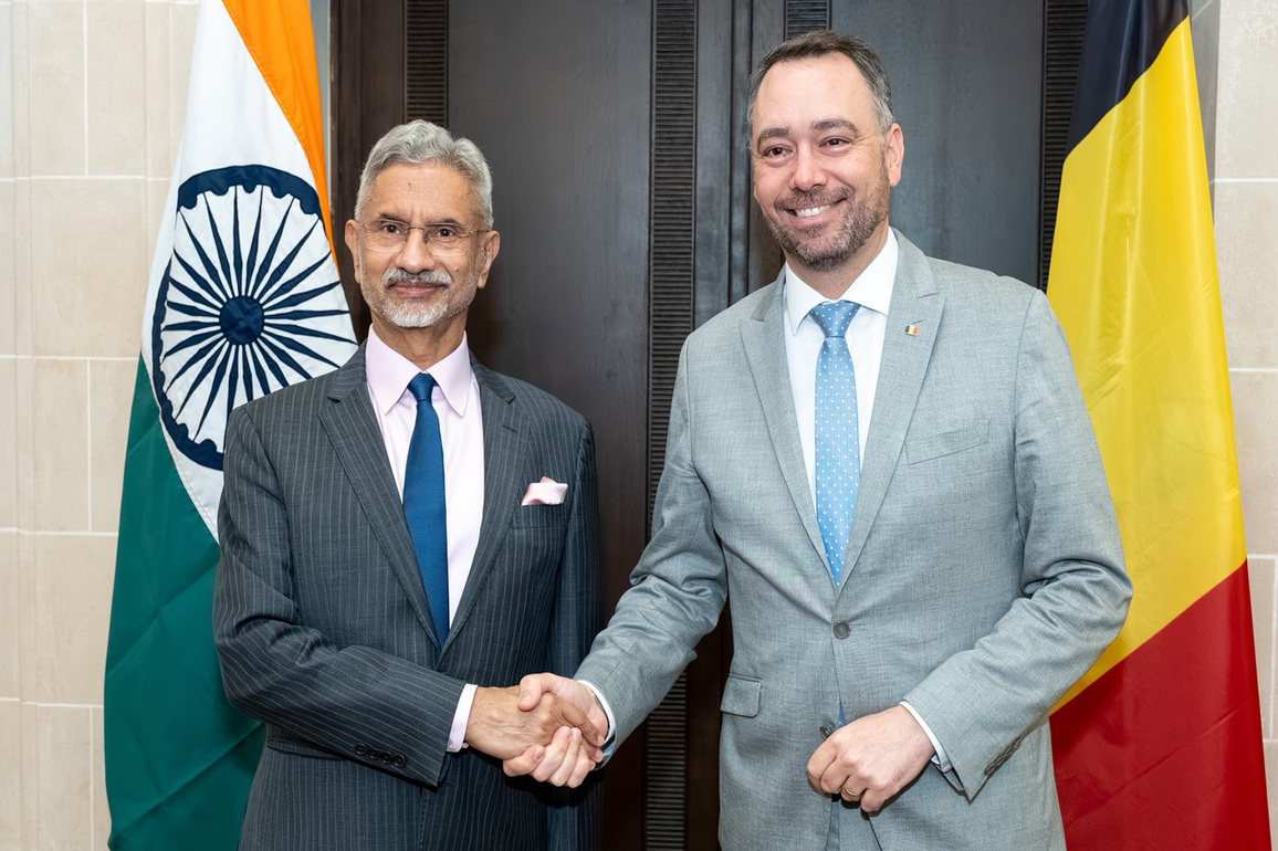 EAM Jaishankar holds talks with Belgium FM on intensifying cooperation