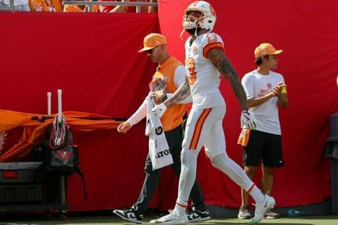 Buccaneers standout WR Mike Evans (hamstring) exits win