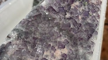 Fluorspar in core at Speewah