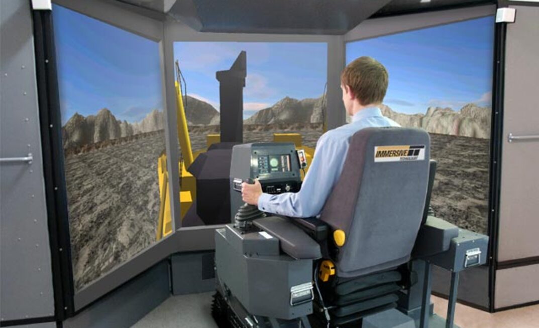 Dragline simulator helps skills shortage